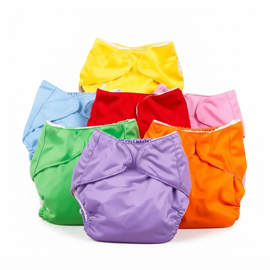 Reusable Baby Cloth Diaper (pack of 4)