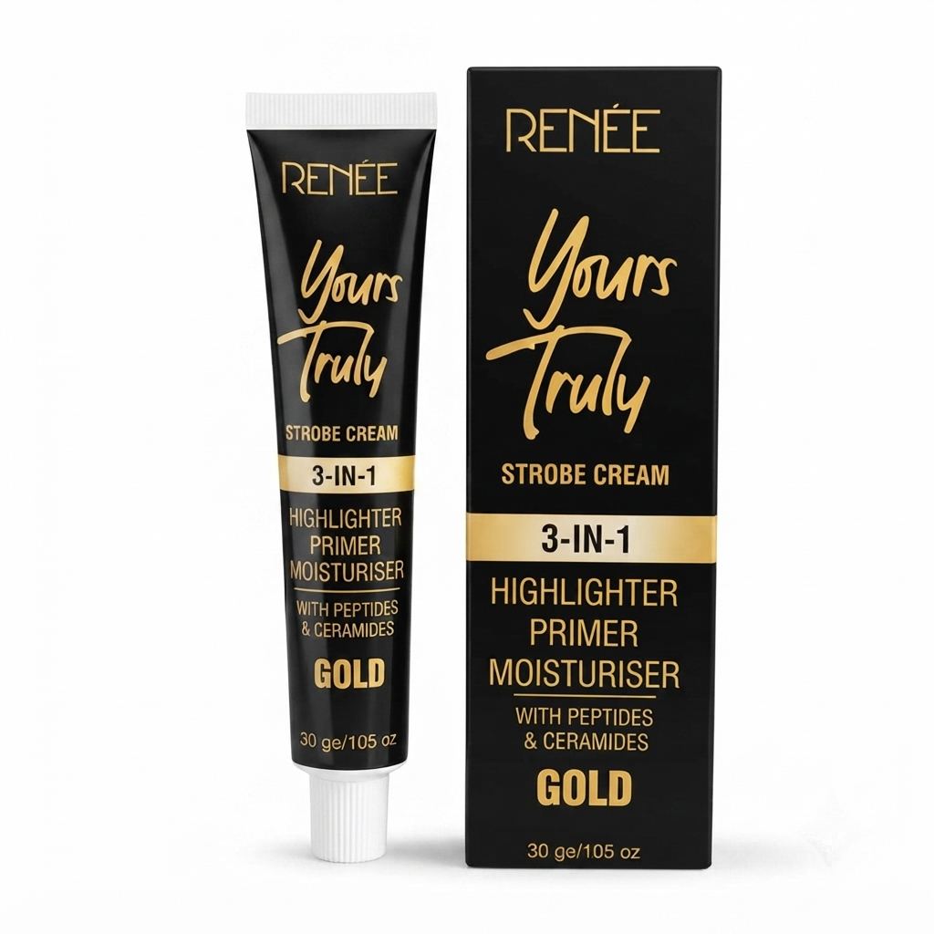 RENÉE Yours Truly 3-in-1 Gold Strobe Cream
