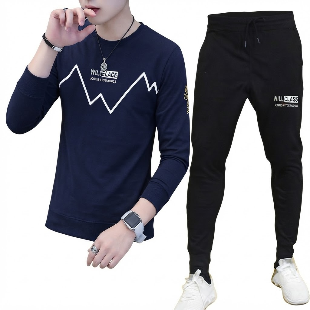 Men's Printed Summer Tracksuit