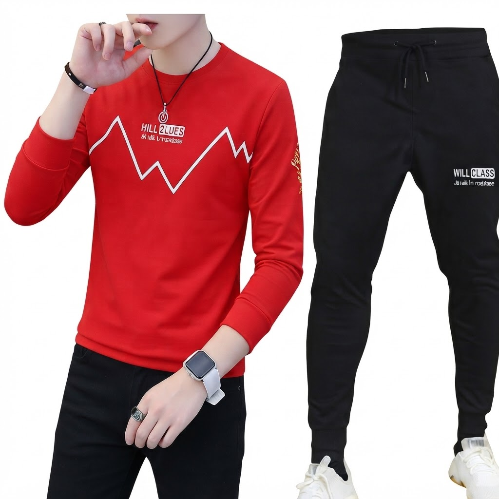 Men's Printed Summer Tracksuit