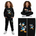 Kids Black Duck Fleece Tracksui