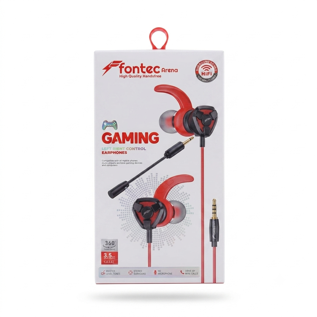 Fontec Arena Wired Gaming Earphones