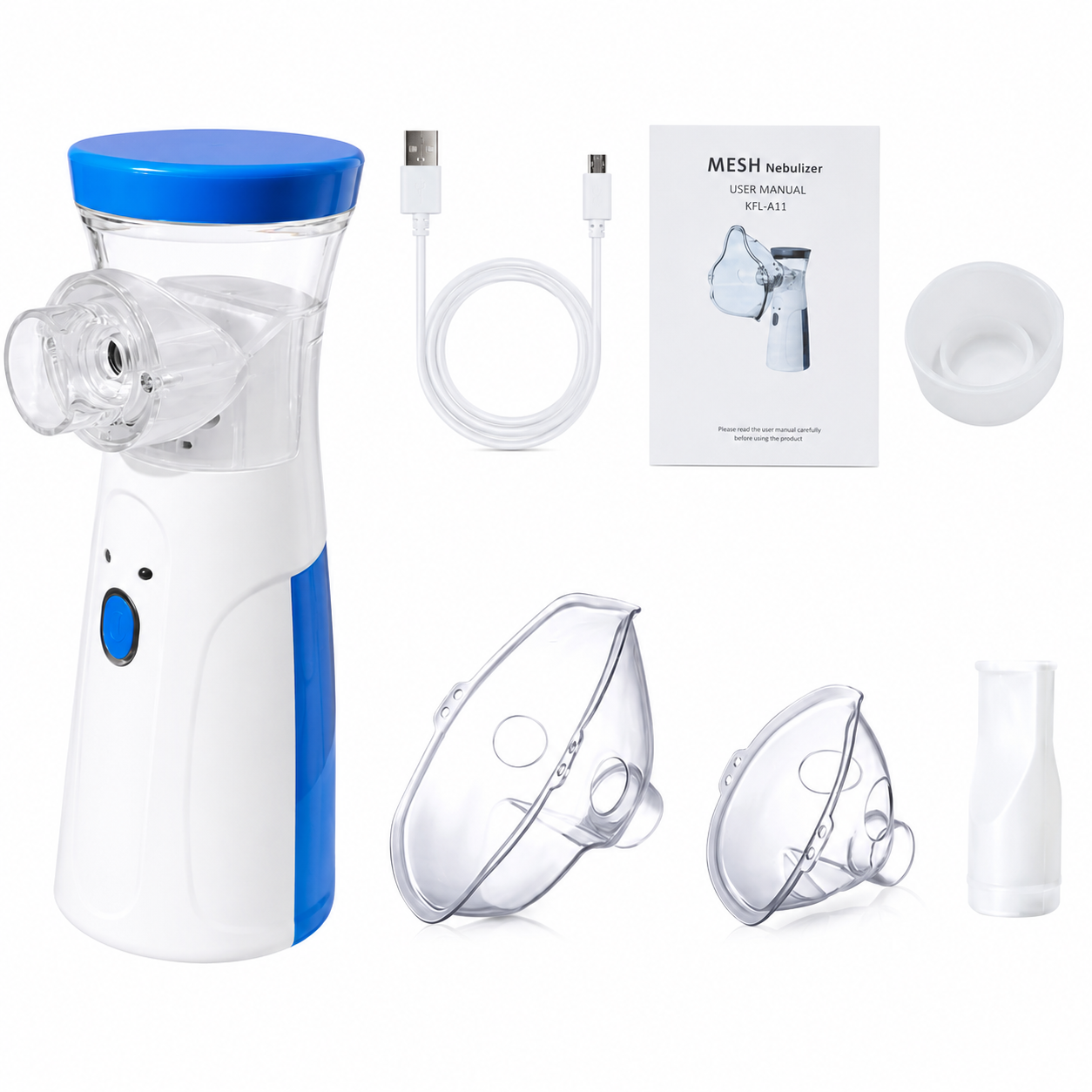 Portable Rechargeable Nebulizer for Kids & Adults