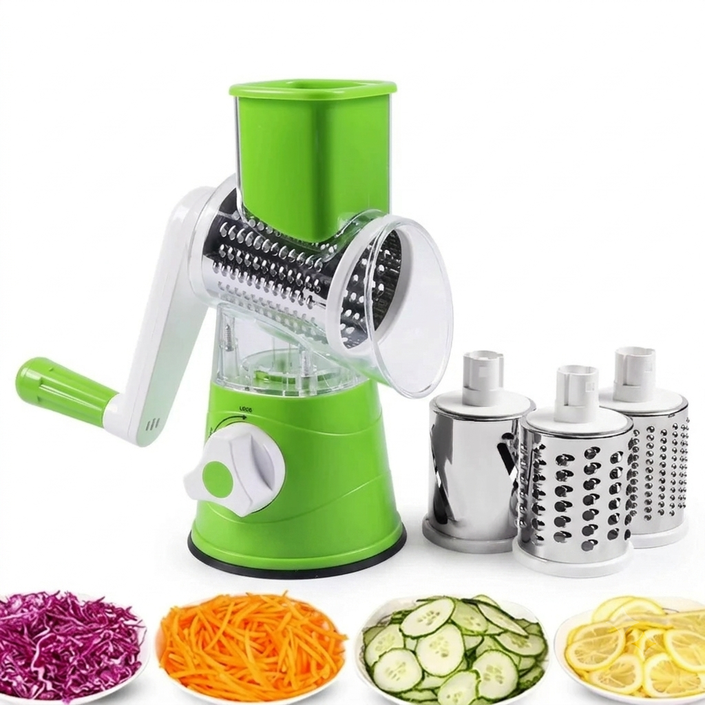 Manual 3-in-1 Vegetable Cutter