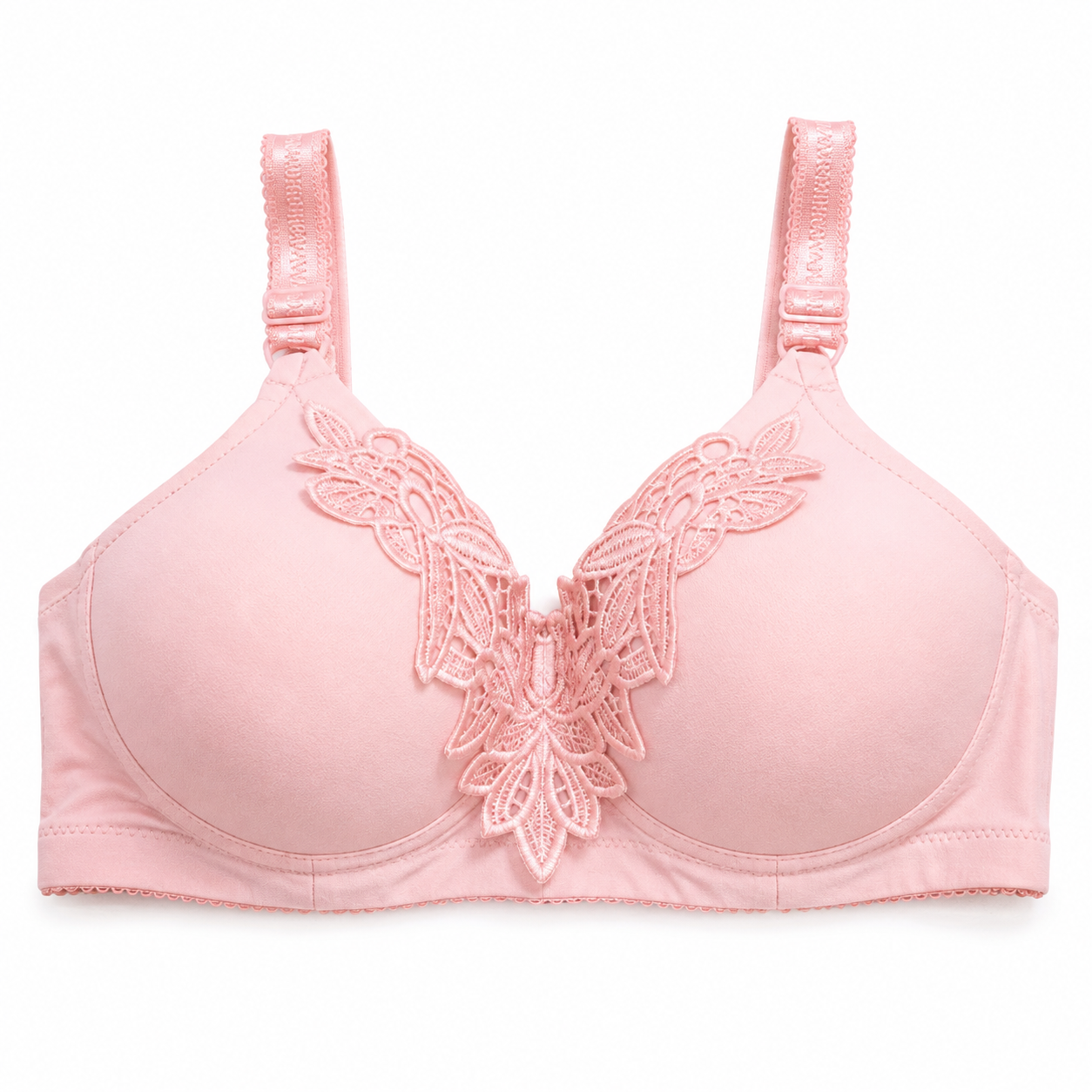 Mid Flower Padded Comfort Bra