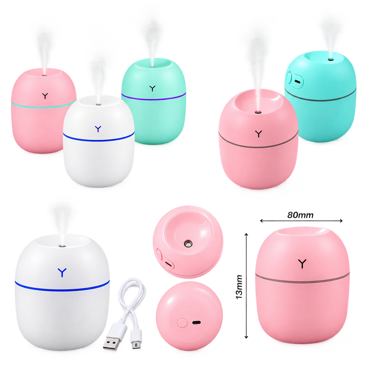 Mini USB Cool Mist Humidifier