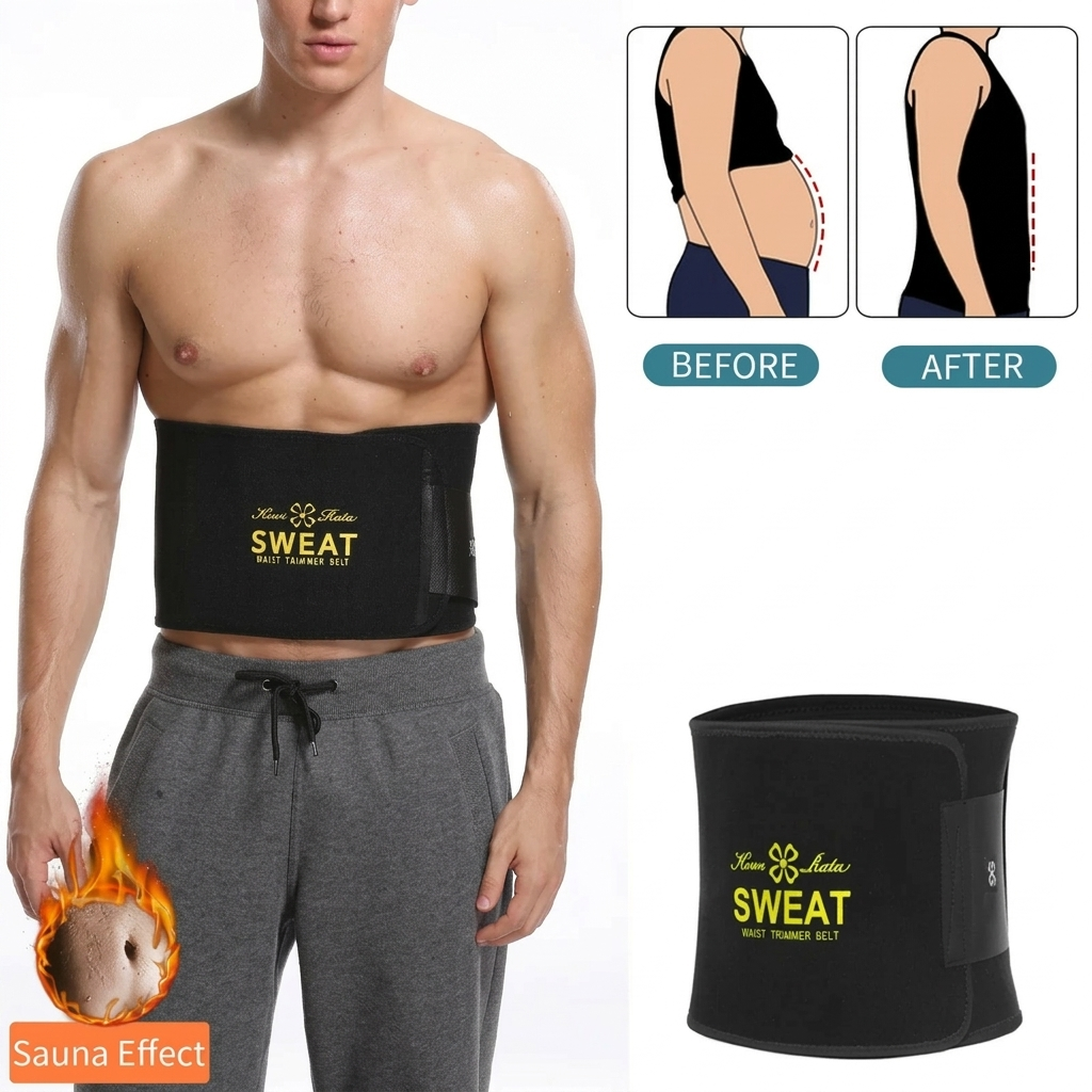 Slimming Sweat Shaper for Belly Control.
