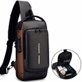 Password Lock Travel Sling Bag