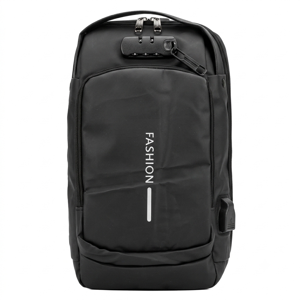 Password Lock Travel Sling Bag