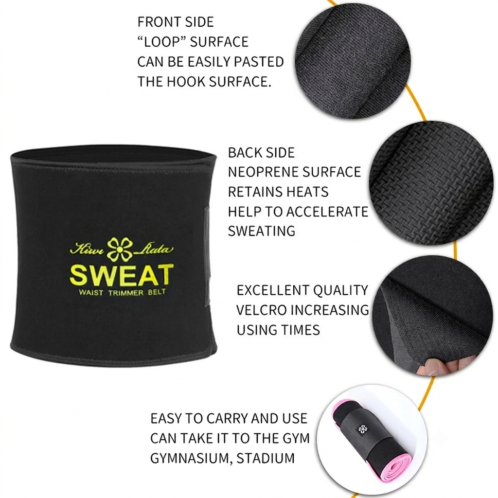 Slimming Sweat Shaper for Belly Control.