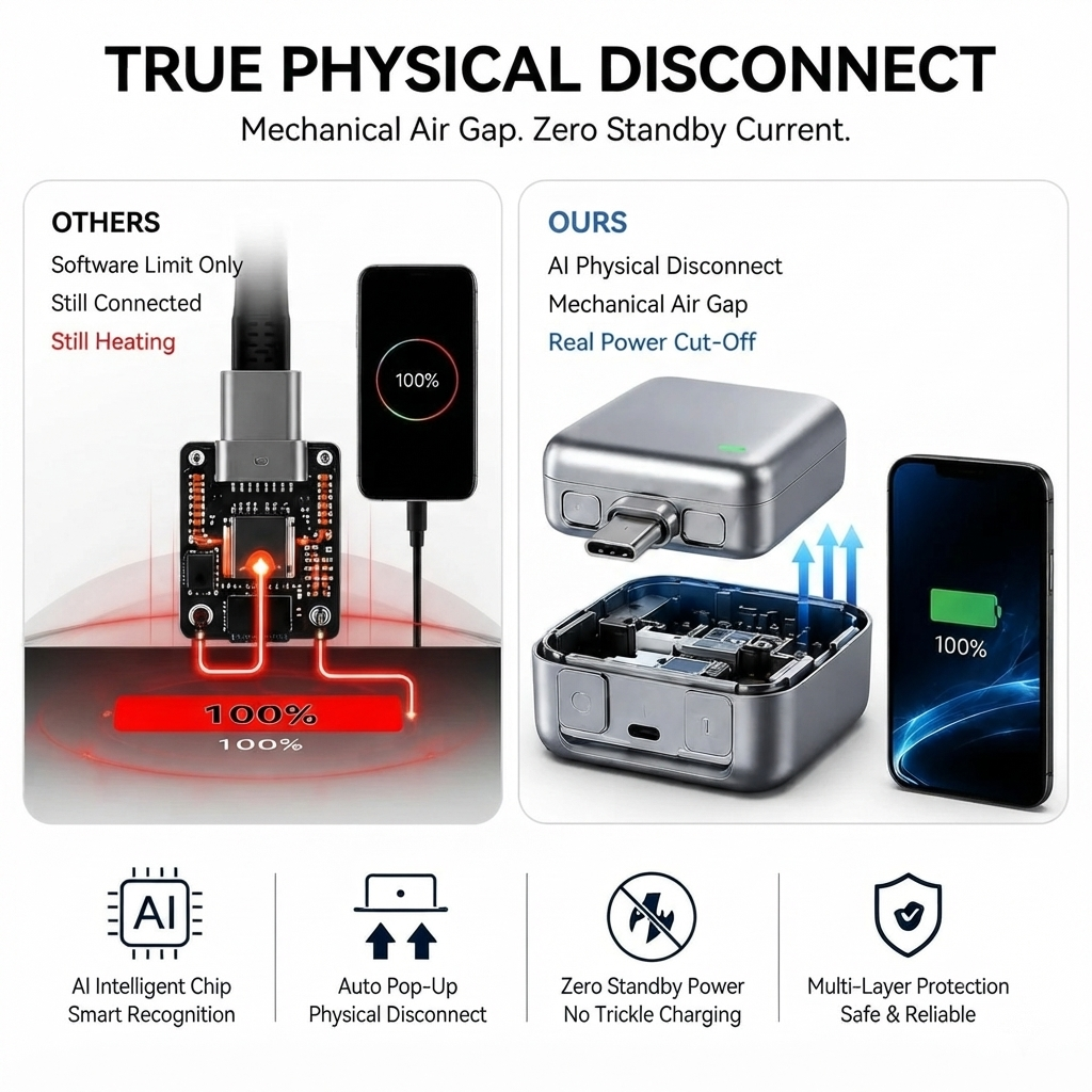 Supports fast charging up to 140W
