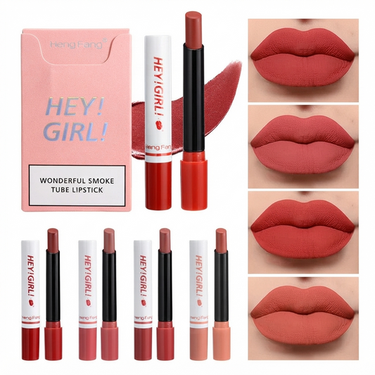 4-in-1 Matte Cigarette Lipstick Set