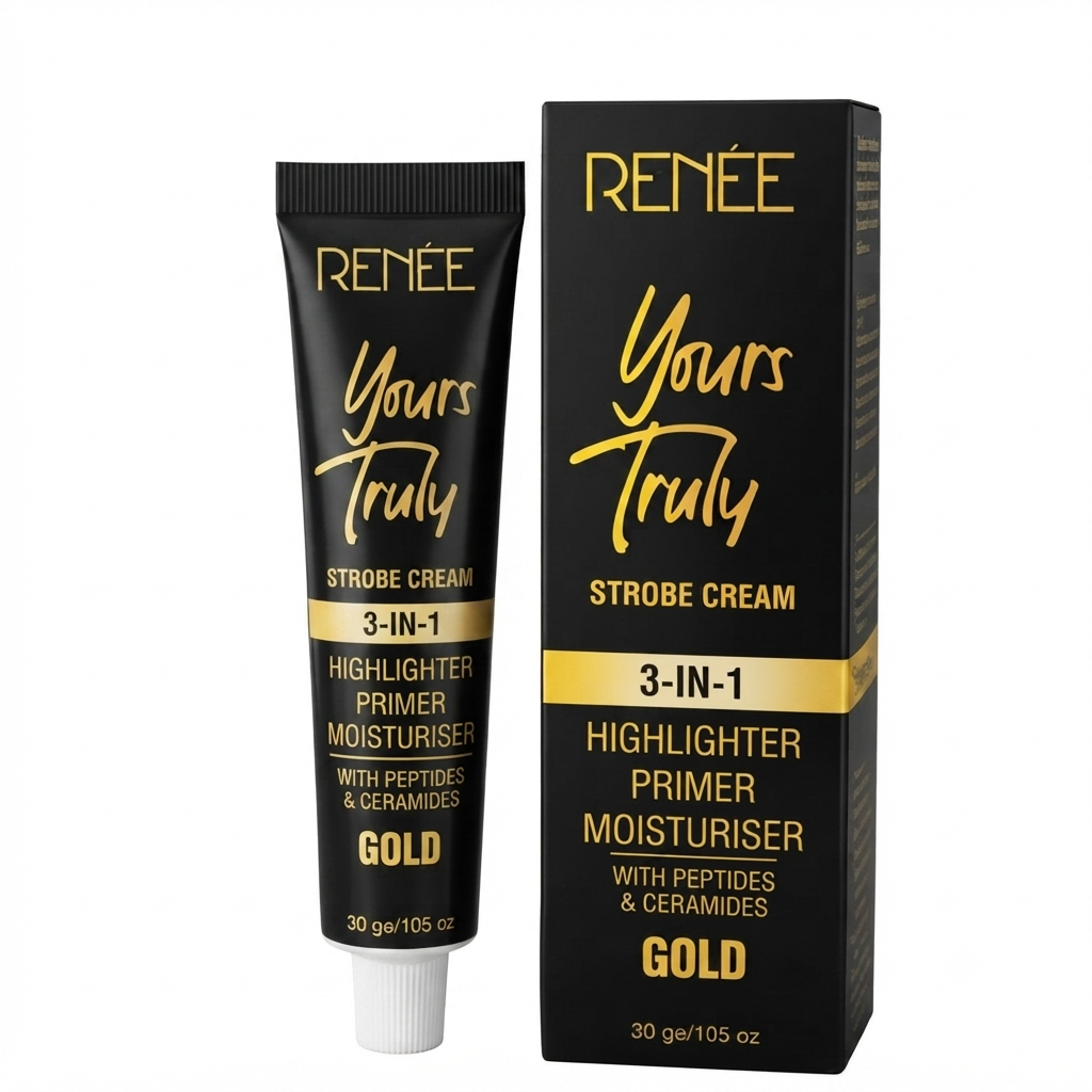 RENÉE Yours Truly 3-in-1 Gold Strobe Cream