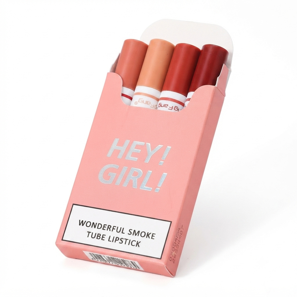 4-in-1 Matte Cigarette Lipstick Set