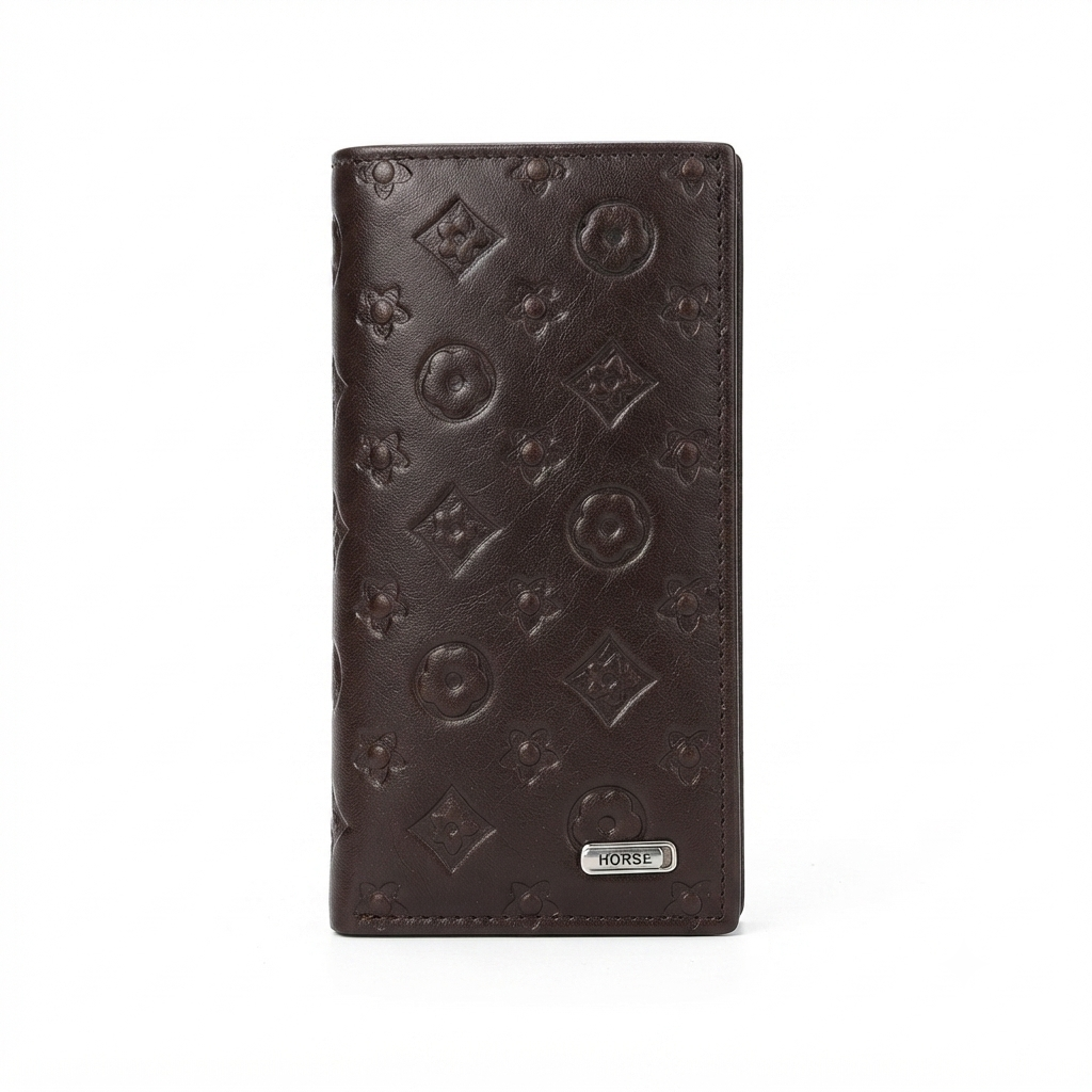 Premium Slim Leather Wallet | 12 Card Slots | Black