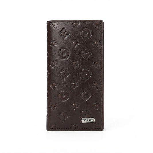 Premium Slim Leather Wallet | 12 Card Slots | Black