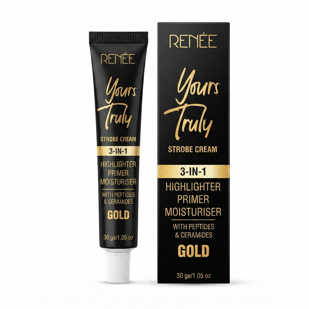 RENÉE Yours Truly 3-in-1 Gold Strobe Cream