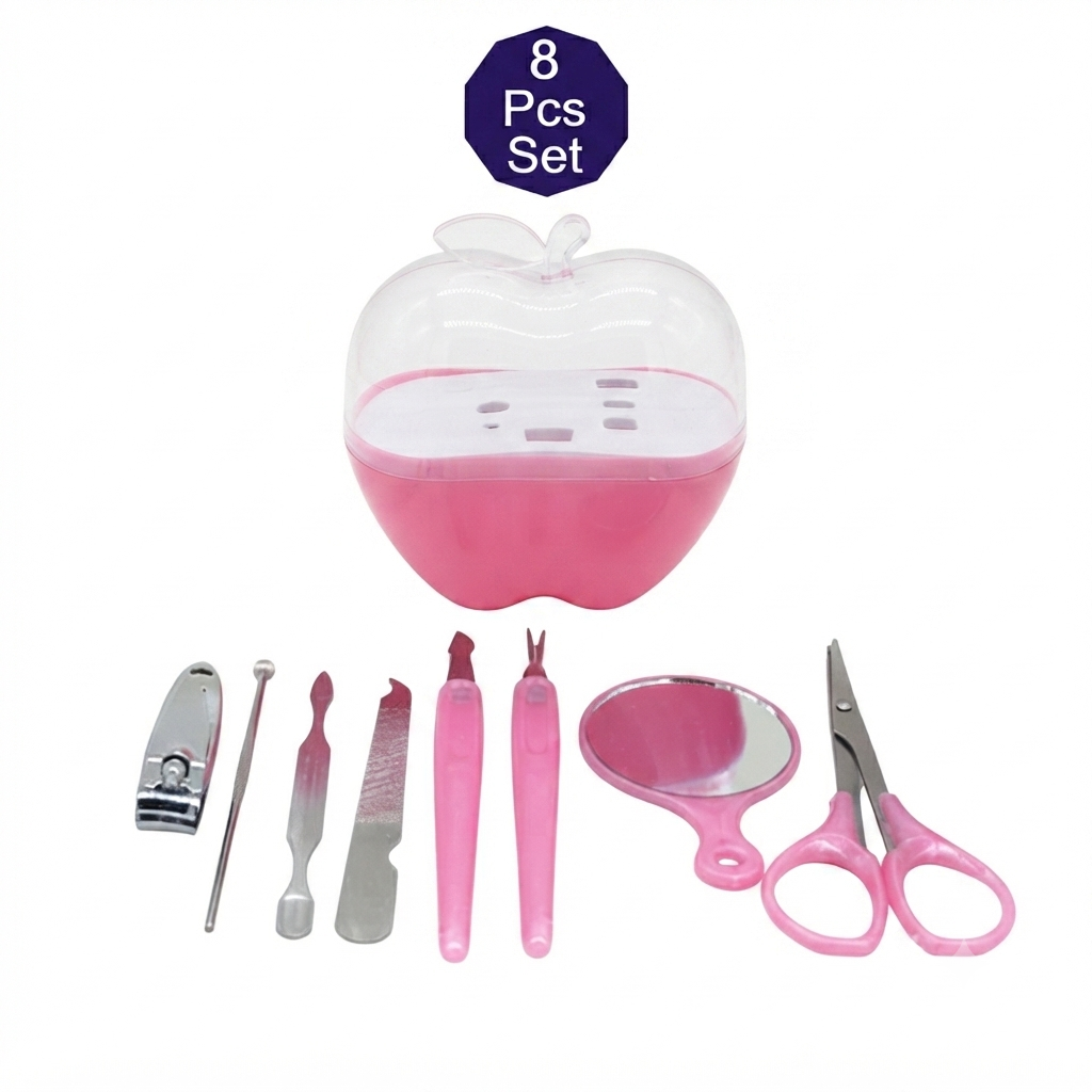 Apple 8 Piece Manicure & Pedicure Kit