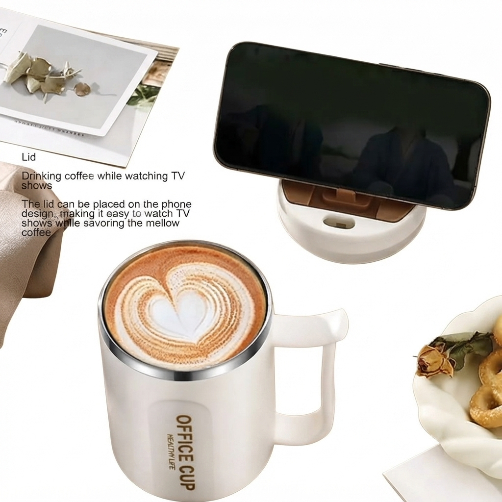 Premium Stainless Steel Coffee Mug