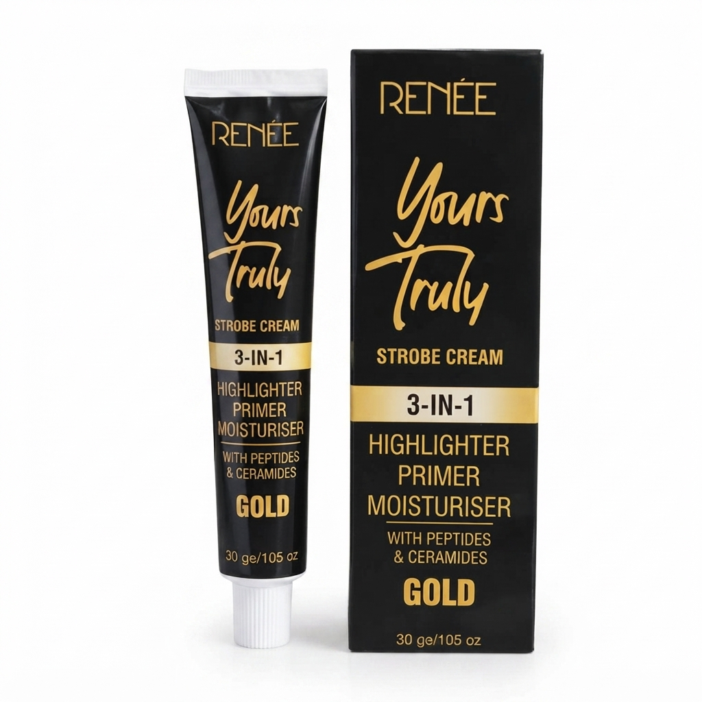 RENÉE Yours Truly 3-in-1 Gold Strobe Cream
