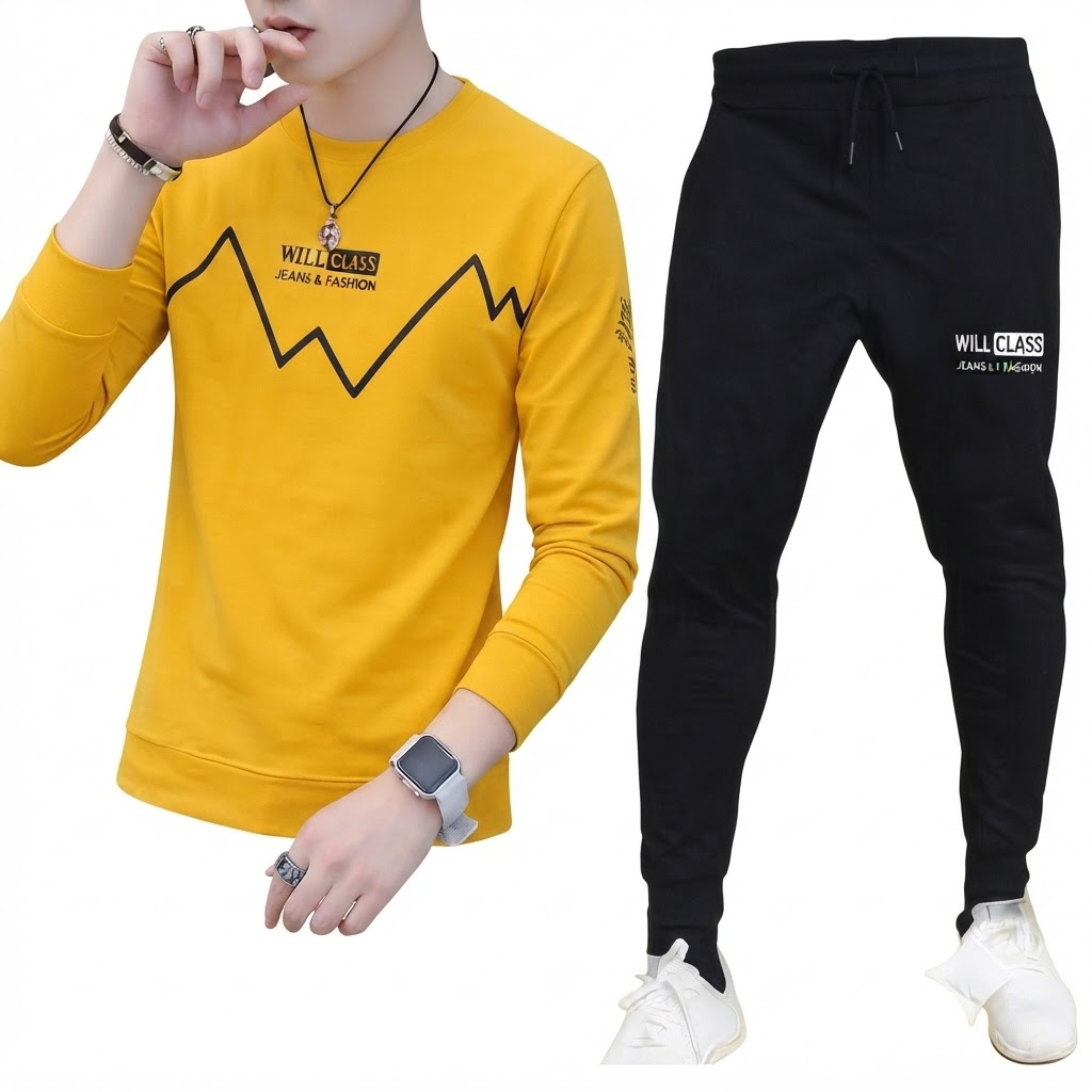 Men's Printed Summer Tracksuit