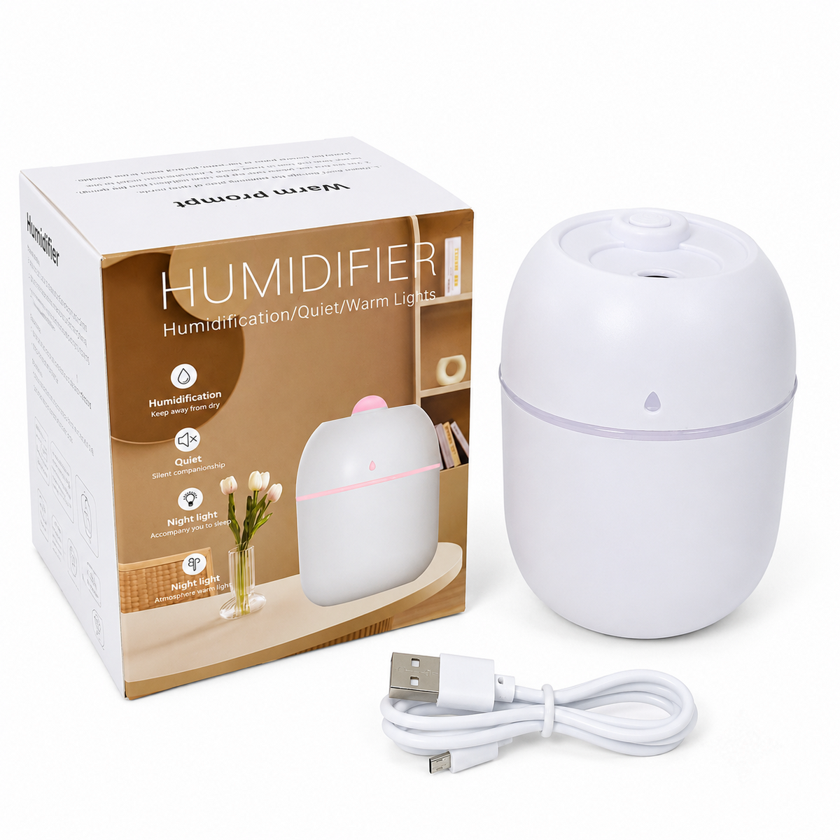 Mini USB Cool Mist Humidifier