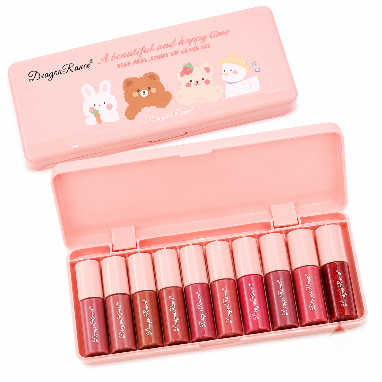 Dragon Ranee Velvet Lipgloss Set - 10 Shades