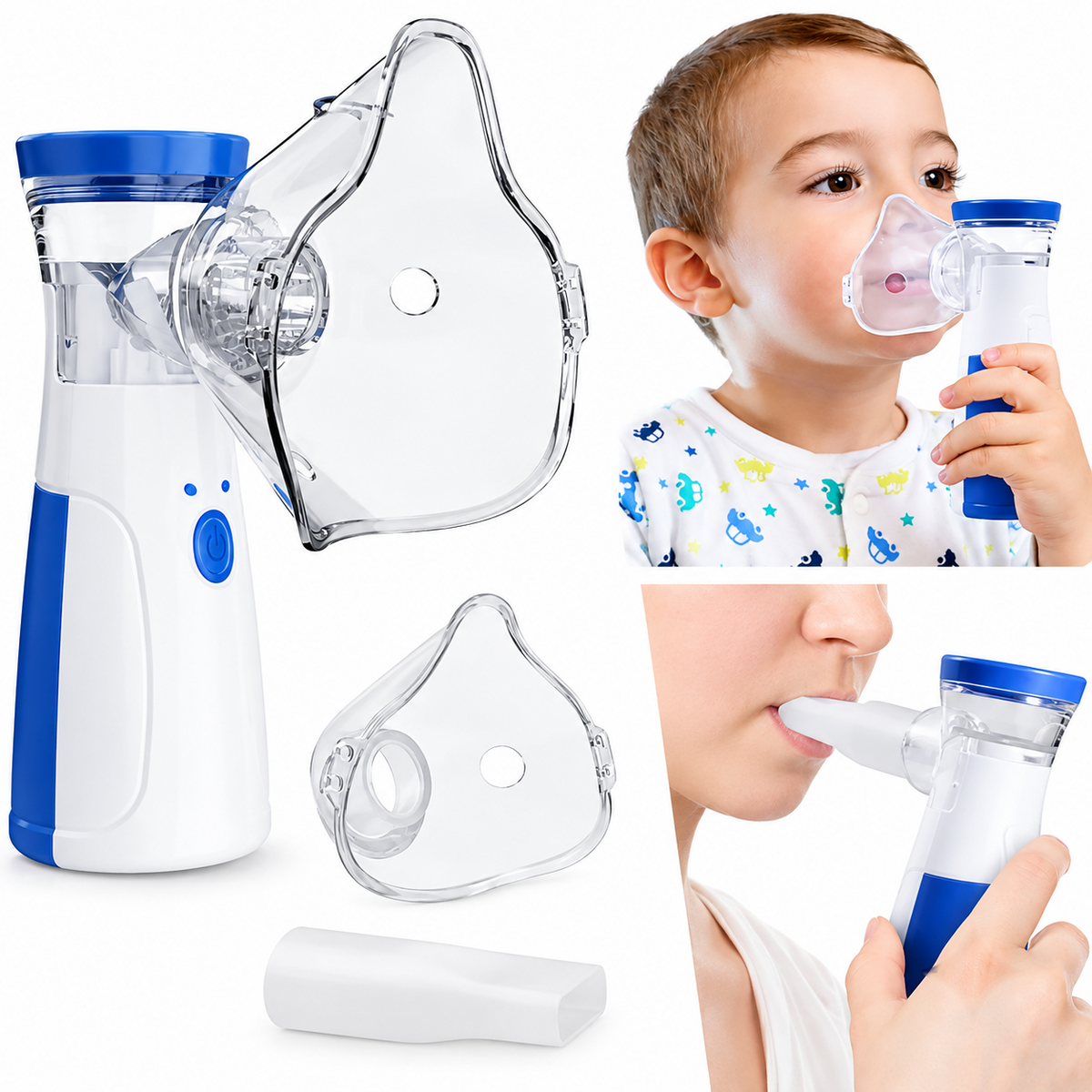 Portable Rechargeable Nebulizer for Kids & Adults